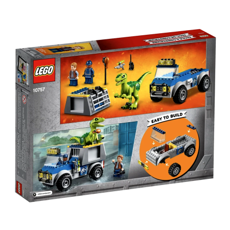 LEGO Juniors 10757 Jurassic World: Na ratunek raptorom